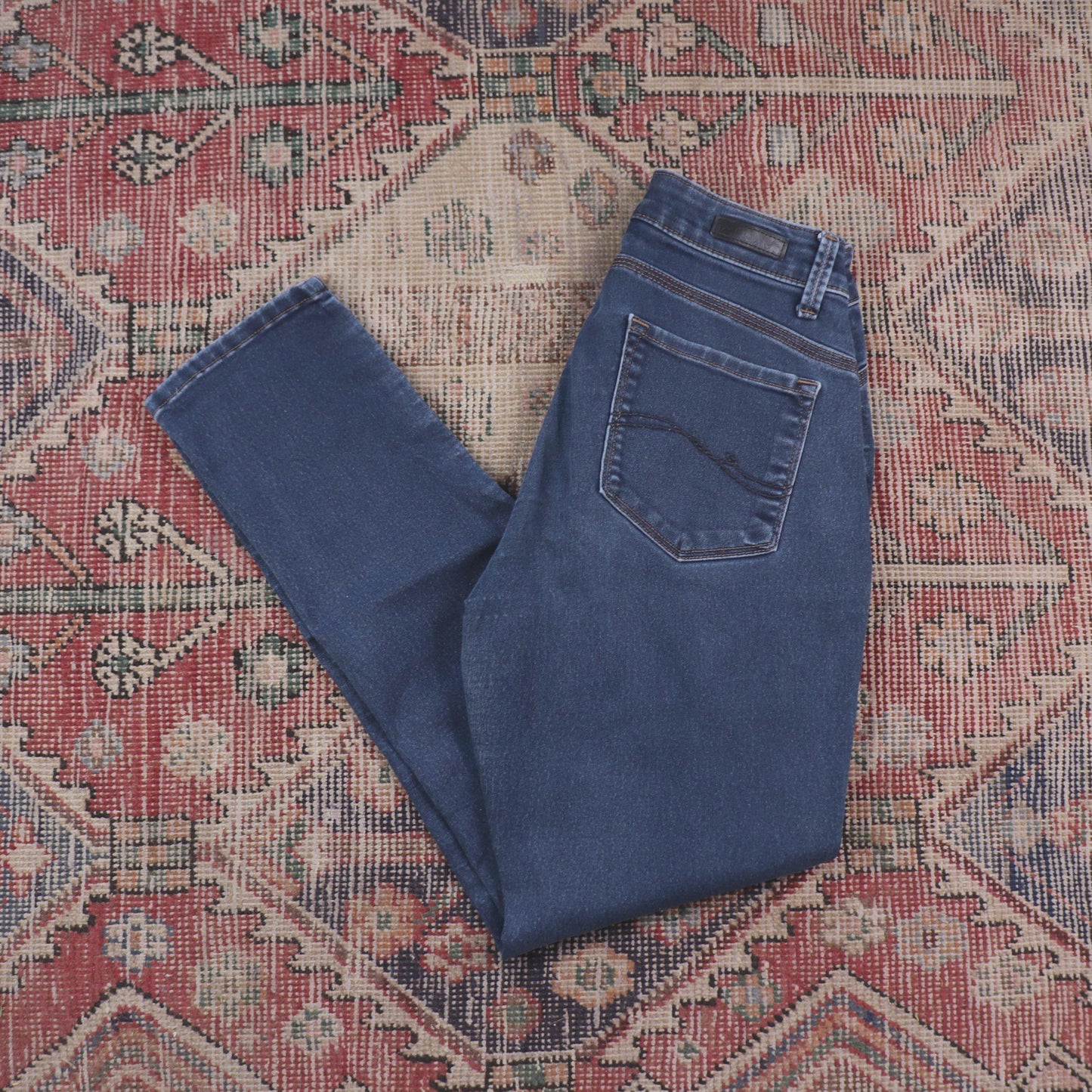 Lee W28 L27 Skinny Blue Denim Jeans