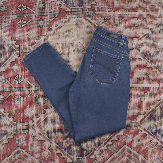 Lee W28 L27 Skinny Blue Denim Jeans