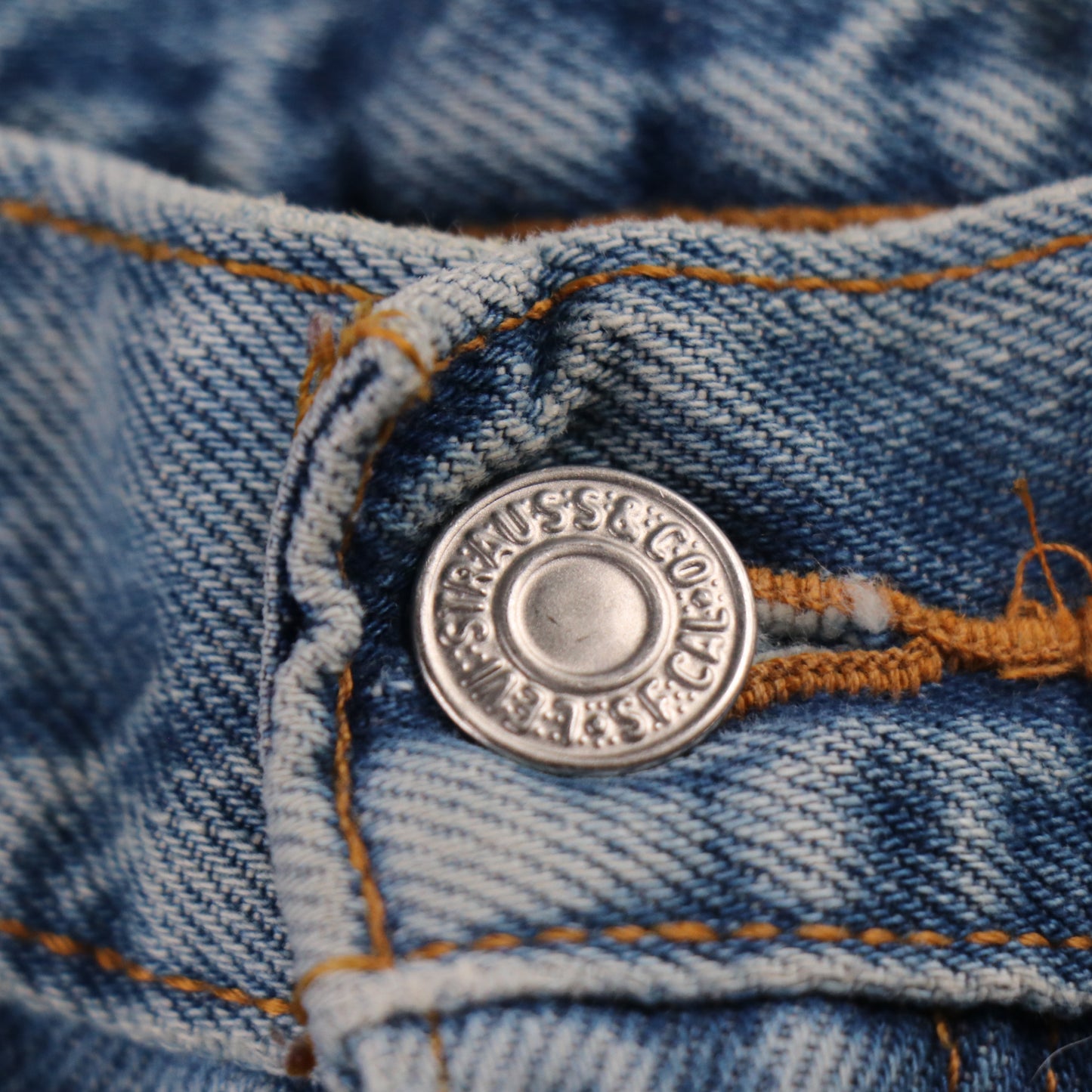 Levi's W30 L34 Relaxed Straight Leg Blue Denim Jeans