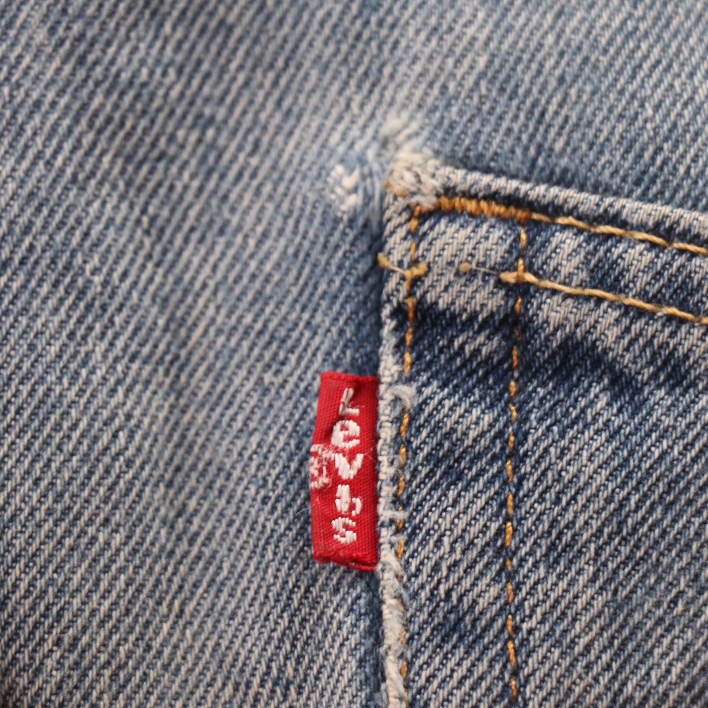Levi's 505 W34 L33 Straight Leg Regular Fit Blue Denim Jeans