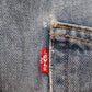 Levi's 505 W34 L33 Straight Leg Regular Fit Blue Denim Jeans