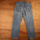 Levi's 501 Red Tab W34 L31 Original Fit Blue Denim Jeans