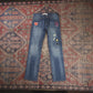 Levi's 511 W26 L26 Slim Fit Blue Denim Jeans