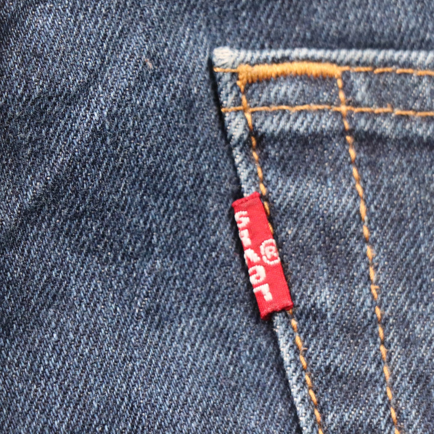 Levi's 505 Red Tab W32 L30 Straight Leg Regular Fit Blue Denim Jeans