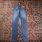 Levi's 519 W26 L28 Slim Fit Blue Denim Jeans