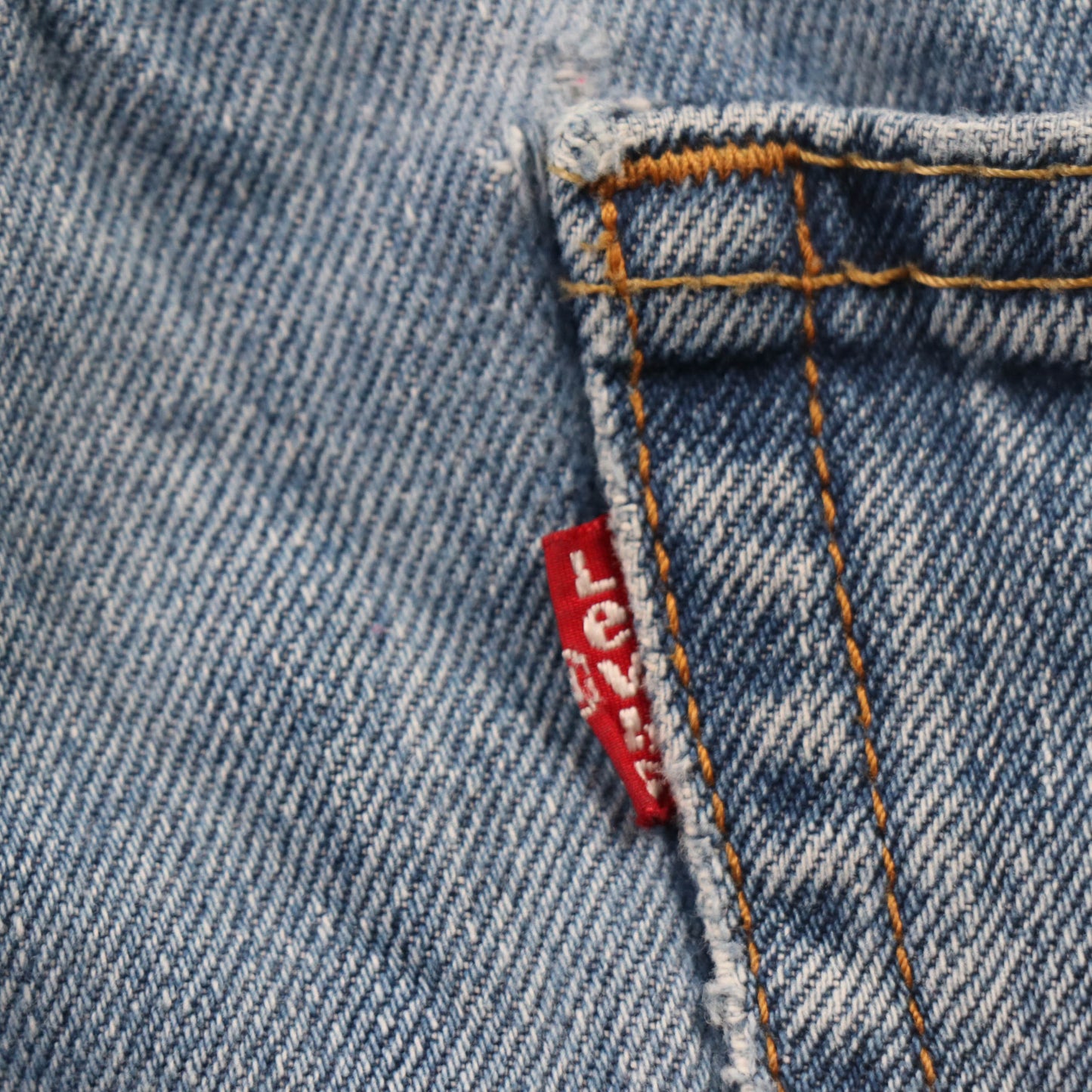 Levi's 550 Red Tab W40 L29 Tapered Leg Relaxed Fit Blue Denim Jeans
