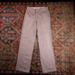 Dickies 874 W34 L32 Straight Leg Beige Cotton Blend Trousers