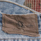 Wrangler W34 L32 Straight Leg Regular Fit Blue Denim Jeans
