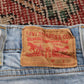 Levi's 512 Red Tab W38 L28 Tapered Leg Slim Fit Classic Ripped Style Blue Denim