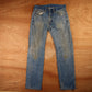 Levi's 505 Red Tab W30 L30 Straight Leg Regular Fit Blue Denim Jeans