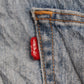 Levi's 505 W36 L31 Straight Leg Regular Fit Blue Denim Jeans