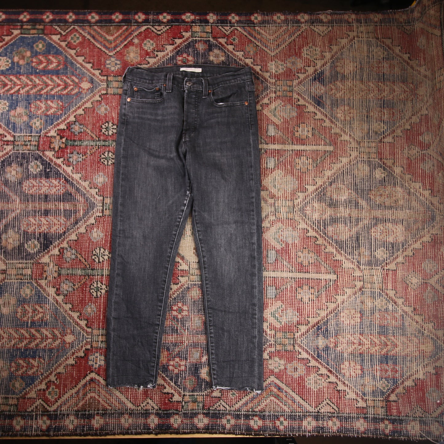 Levi's W30 L25 Skinny Black Denim Jeans