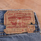Levi's 505 Red Tab W38 L31 Straight Leg Regular Fit Blue Denim Jeans