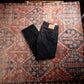 Levi's 505 W32 L29 Straight Leg Regular Fit Black Denim Jeans