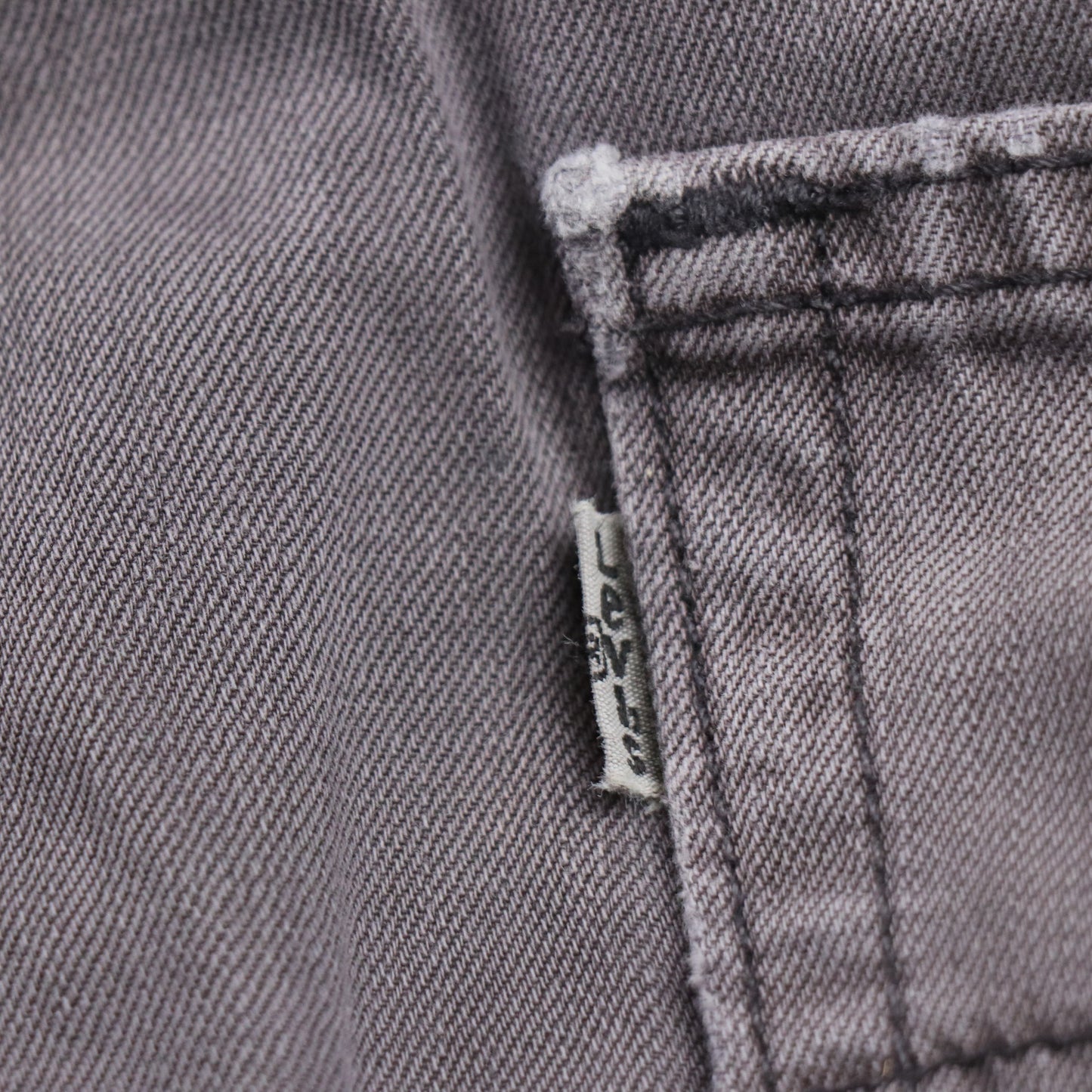 Levi's W30 L30 Straight Leg Regular Fit Grey Denim Jeans