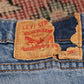 Levi's 511 W30 L34 Slim Fit Classic Ripped Style Blue Denim Jeans