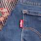 Levi's 711 W26 L29 Skinny Blue Denim Jeans