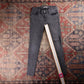 Levi's 710 Black Tab W28 L29 Super Skinny Grey Denim Jeans