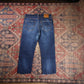 Levi's 502 W34 L23 Tapered Leg Regular Fit Blue Denim Jeans
