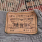 Levi's 513 W32 L31 Straight Leg Slim Fit Grey Denim Jeans