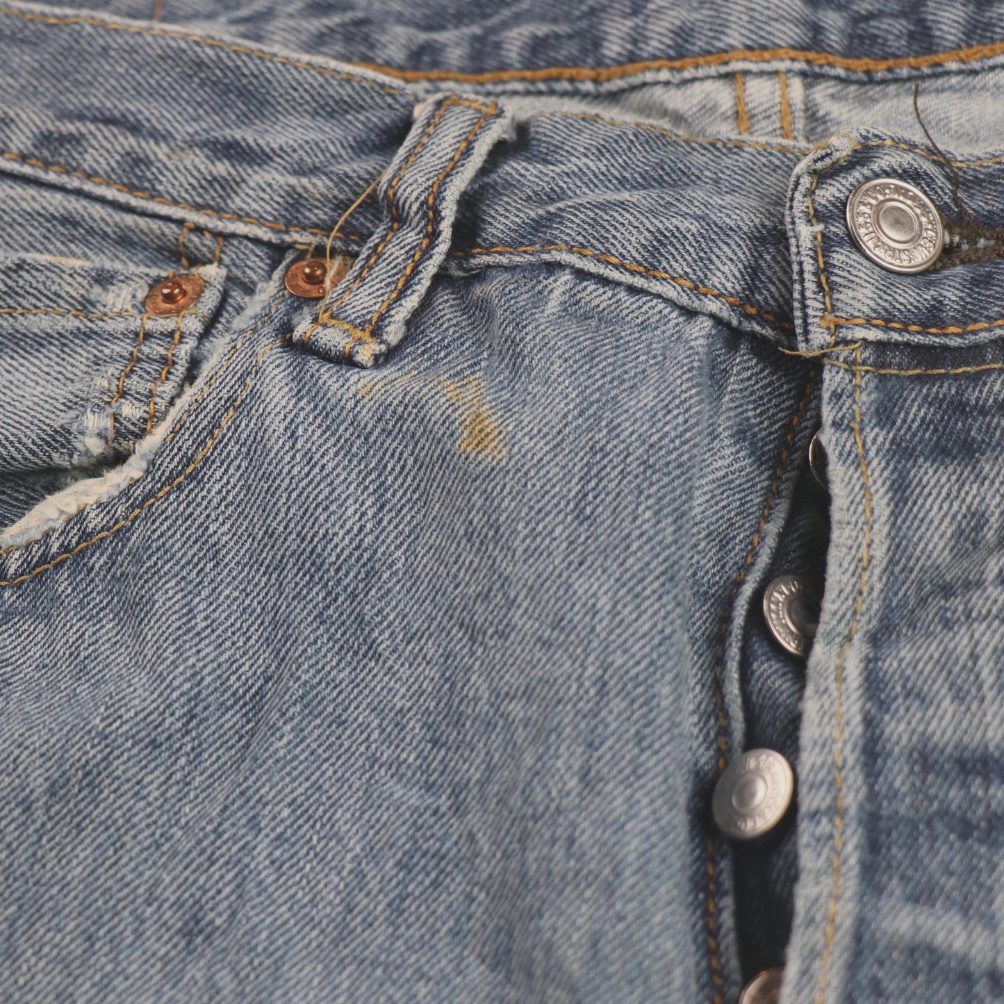 Levi's W32 L31 Straigth Leg Blue Denim Jeans