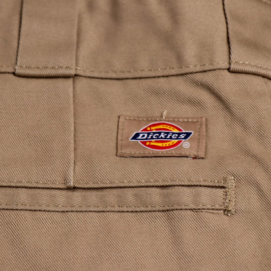 Dickies W28 L28 Straight Leg Beige Cotton Blend Trousers
