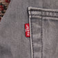 Levi's 508 W34 L26 Tapered Leg Regular Fit Grey Denim Jeans