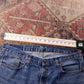 Levi's Orange Tab W38 L34 Straight Leg Classic Ripped Style Blue Denim Jeans
