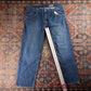 Levi's W36 L31 Bootcut Blue Denim Jeans