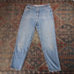 Lee W30 L30 Tapered Leg Loose Fit Classic Ripped Style Blue Denim Jeans