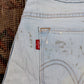 Levi's 421 W30 L31 Skinny Blue Denim Jeans
