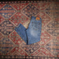 Levi's W32 L29 Straight Leg Blue Denim Jeans