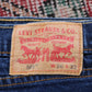 Levi's 505 Red Tab W26 L30 Straight Leg Regular Fit Blue Denim Jeans