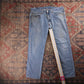 Levi's 505 Red Tab W36 L28 Straight Leg Regular Fit Blue Denim Jeans