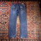 Wrangler W32 L30 Straight Leg Relaxed Fit Blue Denim Jeans