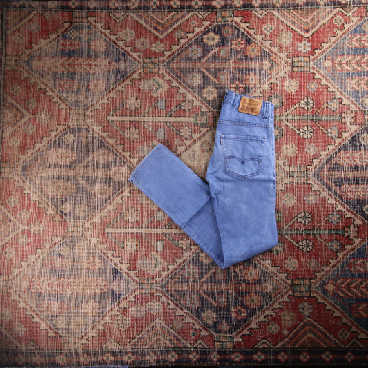 Levi's 501 Red Tab W26 L29 Original Fit Blue Denim Jeans