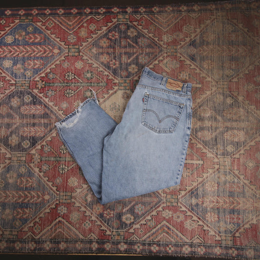 Levi's 560 W40 L28 Comfort Fit Blue Denim Jeans