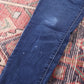 Levi's 711 Red Tab W26 L29 Skinny Blue Denim Jeans