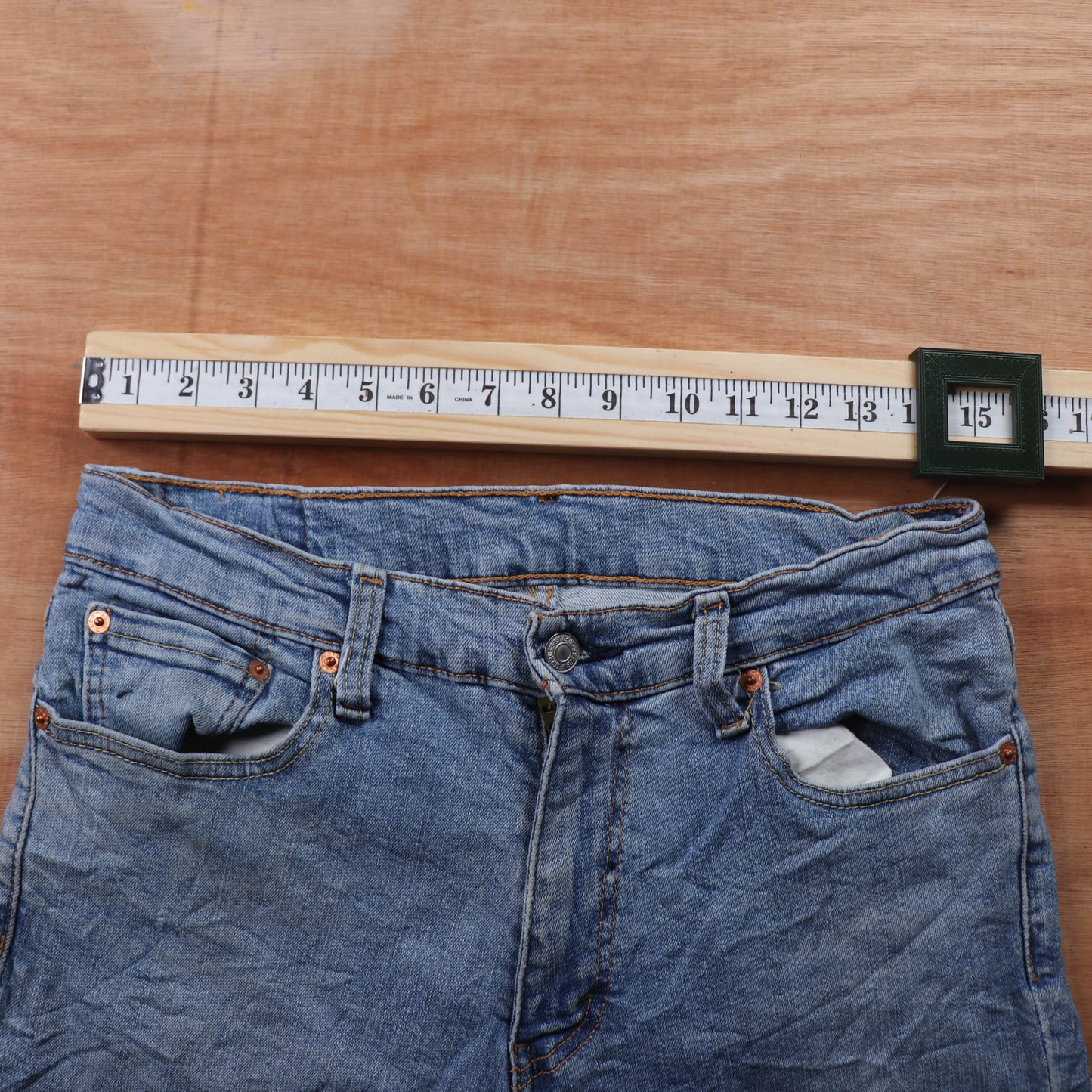 Levi's 511 Red Tab W30 L28 Slim Fit Blue Denim Jeans