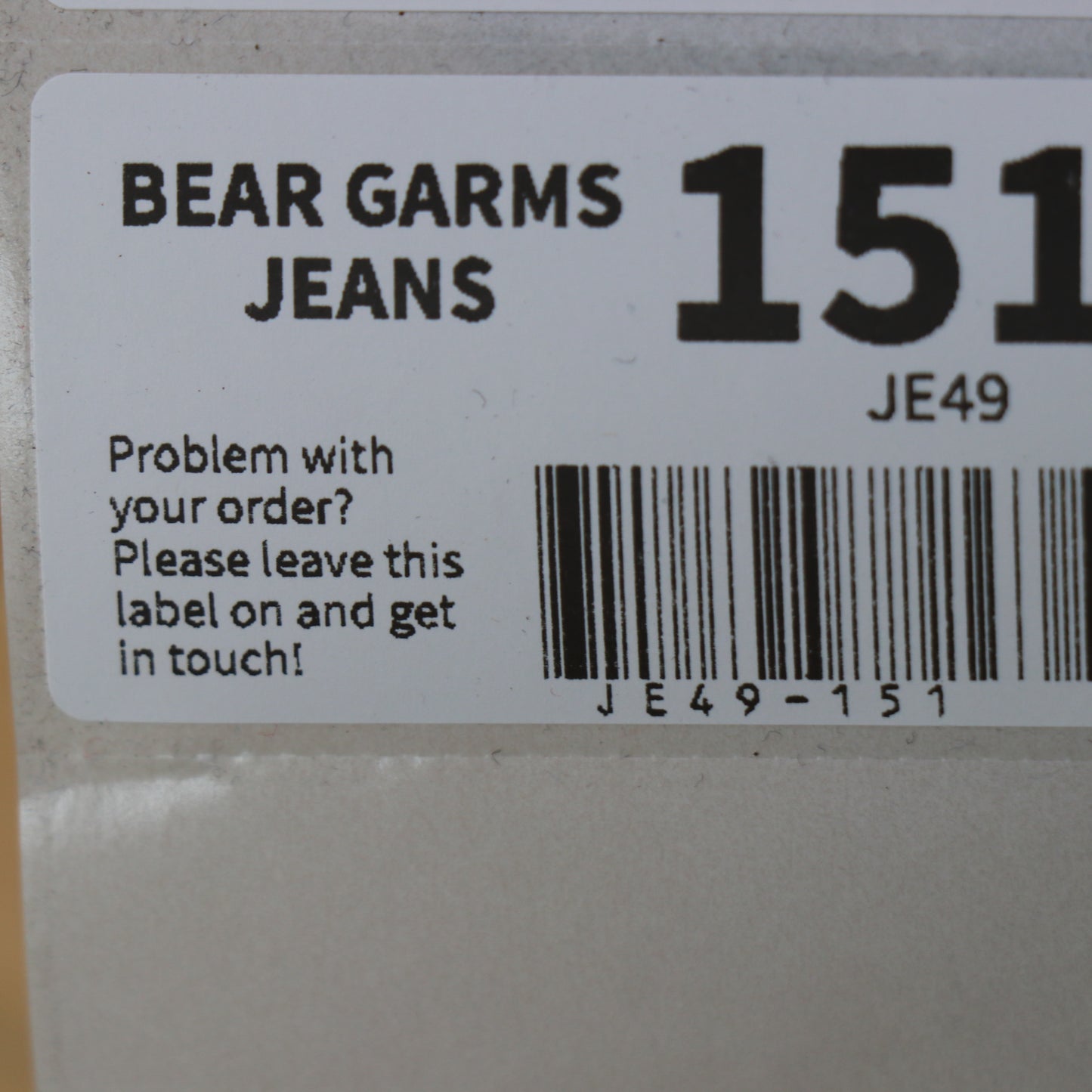 Levi's W32 L27 Cargo Beige Cotton Blend Trousers