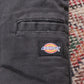 Dickies W28 L29 Skinny Straight Black Cotton Blend Trousers