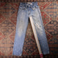 Levi's 501 Red Tab W30 L32 Original Fit Classic Ripped Style Blue Denim Jeans