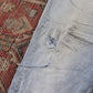 Levi's 501 Red Tab W36 L27 Original Fit Classic Ripped Style Blue Denim Jeans