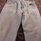 Levi's 501 W32 L28 Original Fit Beige Denim Jeans