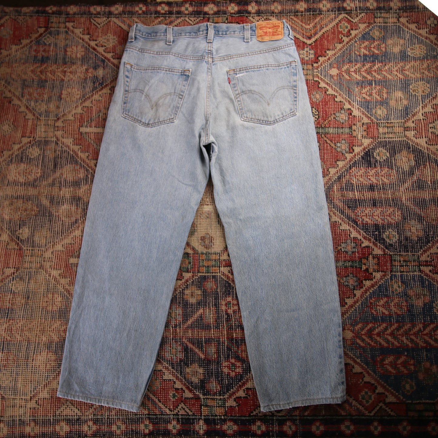 Levi's 560 W38 L28 Comfort Fit Blue Denim Jeans