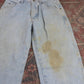Wrangler W30 L30 Straight Leg Relaxed Fit Blue Denim Jeans