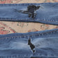 Levi's 710 W28 L29 Skinny Classic Ripped Style Blue Denim Jeans