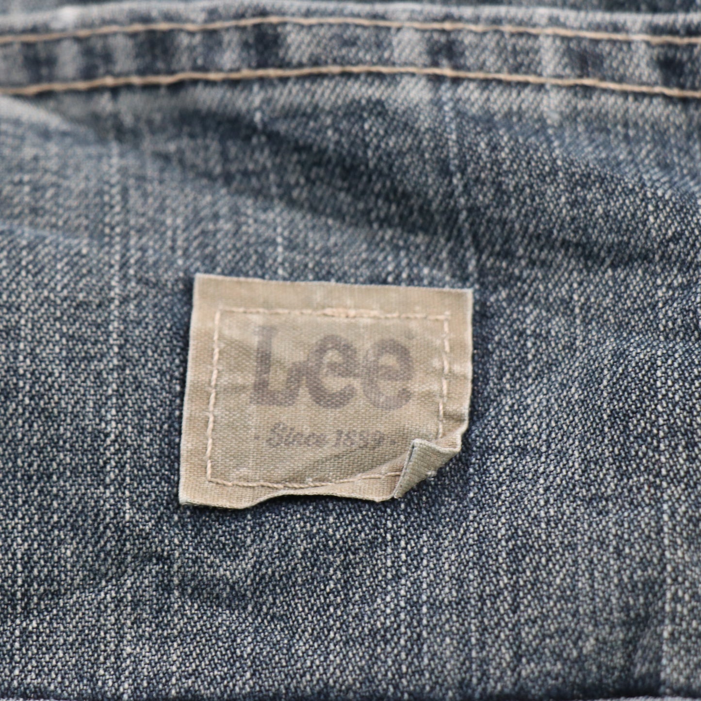 Lee W36 L31 Carpenter Classic Ripped Style Blue Denim Jeans