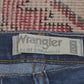 Wrangler W30 L31 Straight Leg Relaxed Fit Blue Denim Jeans