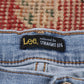 Lee W36 L28 Straight Leg Relaxed Fit Blue Denim Jeans